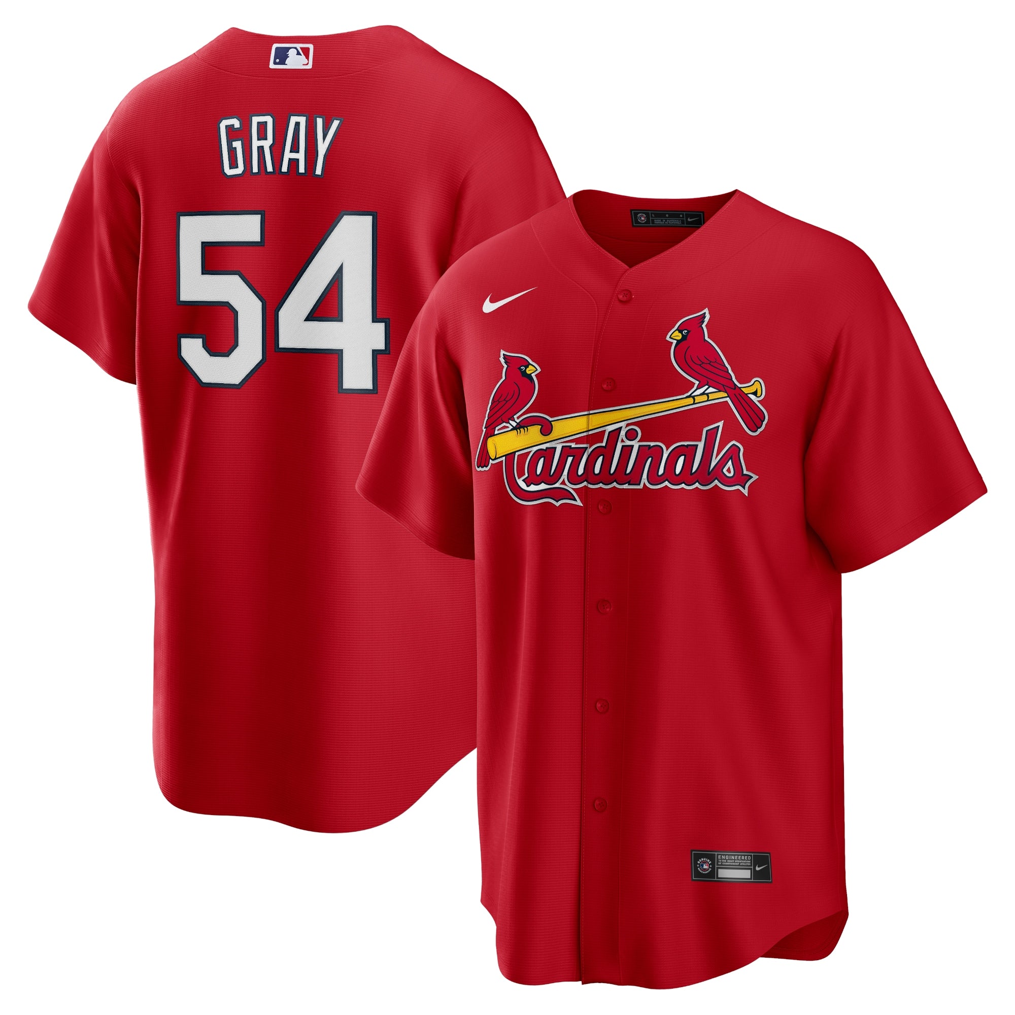 Sonny Gray St. Louis Cardinals Nike Home Replica Jersey - White/Light Blue/Red