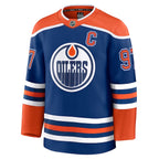 Connor McDavid Edmonton Oilers  Home Premium Jersey - Royal/White