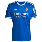 Los Merengues adidas 2025/26 Third Replica Jersey - Blue