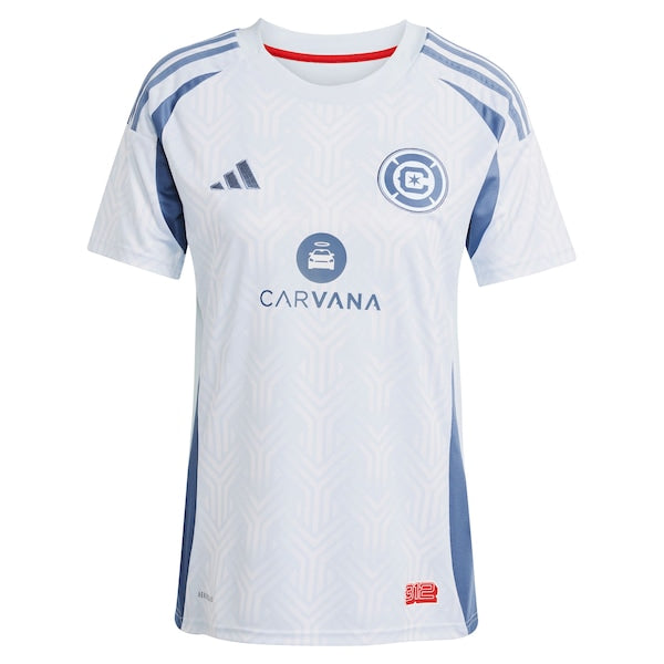 Jonathan Bamba Chicago Fire adidas Women's 2025 The Municipal Kit Replica Player Jersey - Light Blue