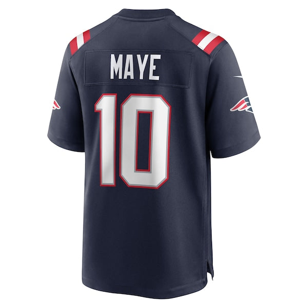 Drake Maye New England Patriots Nike 2024 NFL Draft First Round Pick Player Game Jersey - Navy