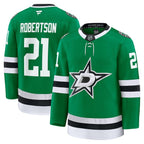 Jason Robertson Dallas Stars  Home Premium Jersey - Kelly Green/Black