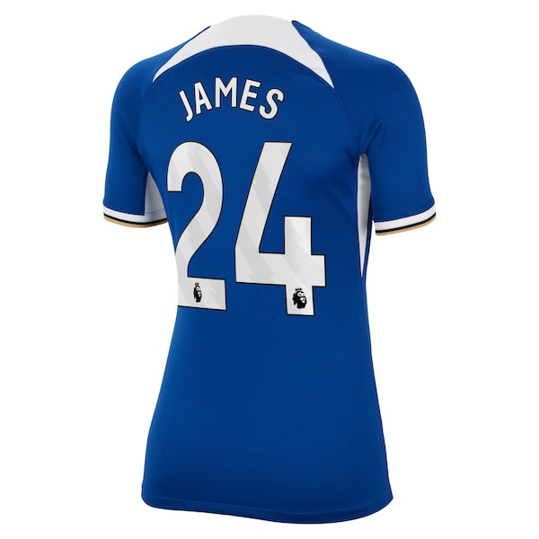 Reece James Chelsea Nike Women's 2023/24 Home Stadium Replica Jersey - Blue/Navy