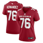 Will Hernandez Arizona Cardinals Nike Women's  Game Jersey -  Cardinal