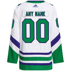 Carolina Hurricanes adidas    Primegreen Authentic Custom Jersey - White