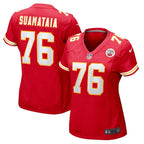 Kingsley Suamataia Kansas City Chiefs Nike Women's  Game Jersey -  Red