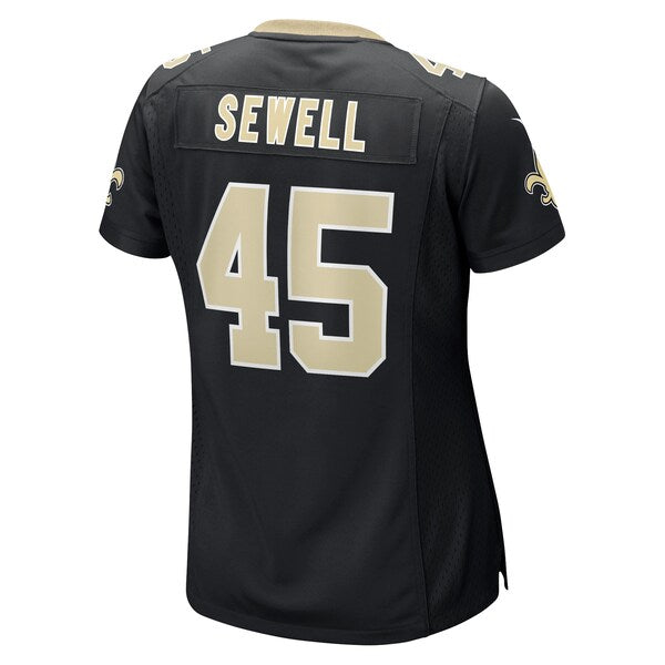 Nephi Sewell New Orleans Saints Nike Women's Game Player Jersey - Black