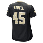 Nephi Sewell New Orleans Saints Nike Women's Game Player Jersey - Black