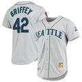 Ken Griffey Jr. Seattle Mariners 20th Anniversary Cooperstown Collection Authentic Jersey - Gray