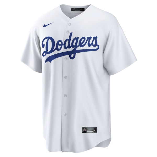 Los Angeles Dodgers Nike #1 Groom Home Replica Jersey - White