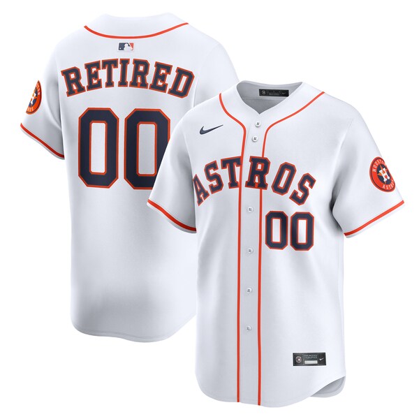 Houston Astros Nike Home Limited Pick-A-Player Retired Roster Jersey - White