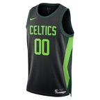 Boston Celtics Nike Unisex 2024/25 Custom Swingman Jersey - City Edition - Black