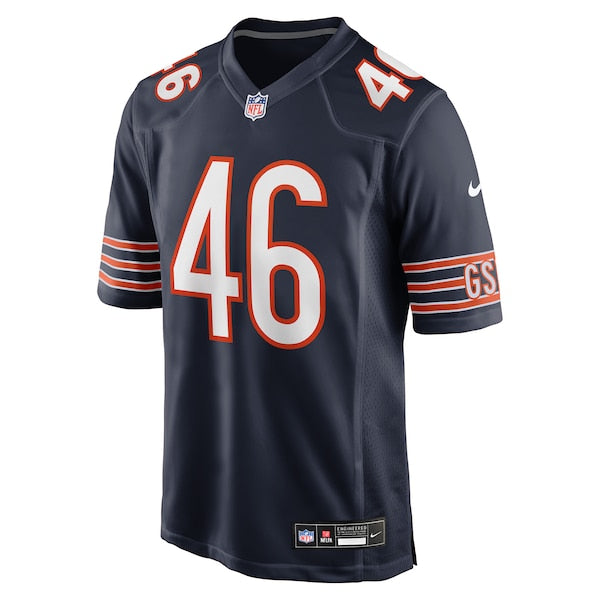 Scott Daly Chicago Bears Nike Team Game Jersey -  Navy