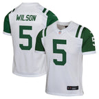 Garrett Wilson New York Jets Nike Youth Classic Alternate Game Jersey - White