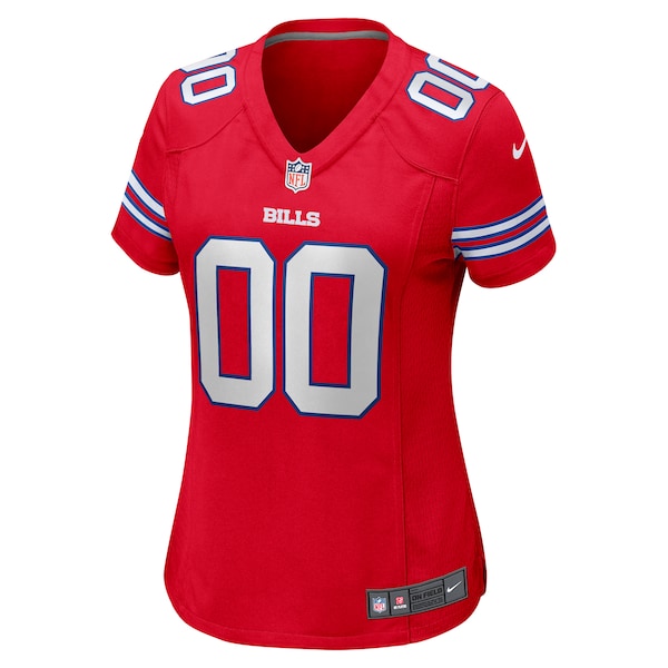 Buffalo Bills Nike Women's Alternate Custom Game Jersey - Red