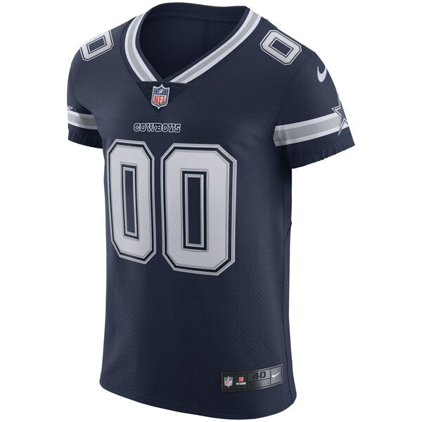 Dallas Cowboys Nike Vapor Elite Custom Jersey - Navy