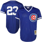 Ryne Sandberg Chicago Cubs Cooperstown Authentic Collection Throwback Replica Jersey - Royal Blue