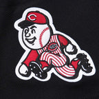 Ken Griffey Jr. Cincinnati Reds Cooperstown Collection Authentic Mesh Batting Practice Jersey - Black