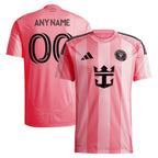 Inter Miami CF adidas 2025 Euforia Replica Custom Jersey - Light Pink