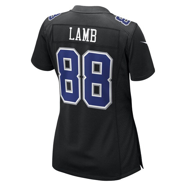 CeeDee Lamb Dallas Cowboys Nike Women's Fashion Game Jersey - Carbon Black