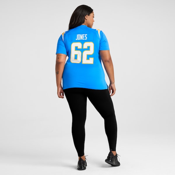 Nash Jones Los Angeles Chargers Nike Women's Team Game Jersey -  Powder Blue