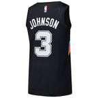 Keldon Johnson San Antonio Spurs Nike Swingman Player Jersey - City Edition - Black