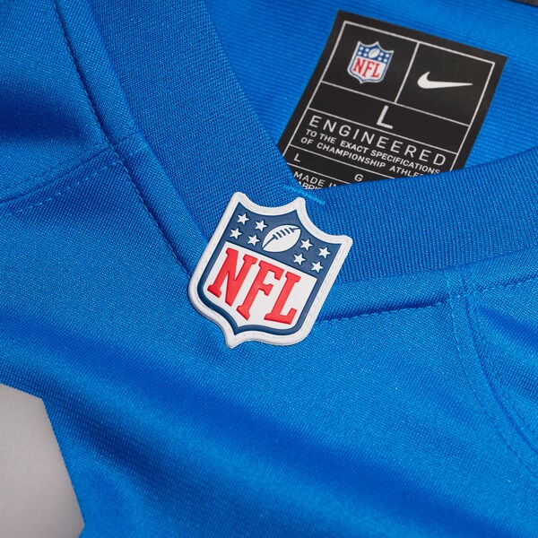 Penei Sewell Detroit Lions Nike Alternate Game Jersey -  Blue