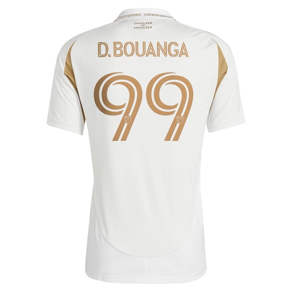 Denis Bouanga LAFC adidas 2025 Secondary Replica Player Jersey - White
