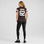 Justin Osborne Cleveland Browns Nike Women's Team Game Jersey -  Brown