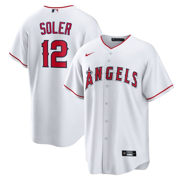 Jorge Soler Los Angeles Angels Nike Home Replica Jersey - White