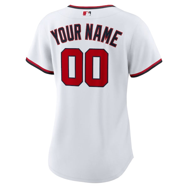 Washington Nationals Nike Women's Home Custom Replica 2.0 Jersey - White