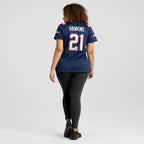 Jaylinn Hawkins New England Patriots Nike Women's  Game Jersey -  Navy