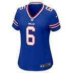 Shane Buechele Buffalo Bills Nike Women's Team Game Jersey -  Royal