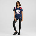 Curtis Jacobs New England Patriots Nike Women's  Game Jersey -  Navy