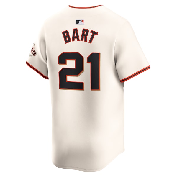 Joey Bart San Francisco Giants Nike Home Limited Player Jersey - Cream