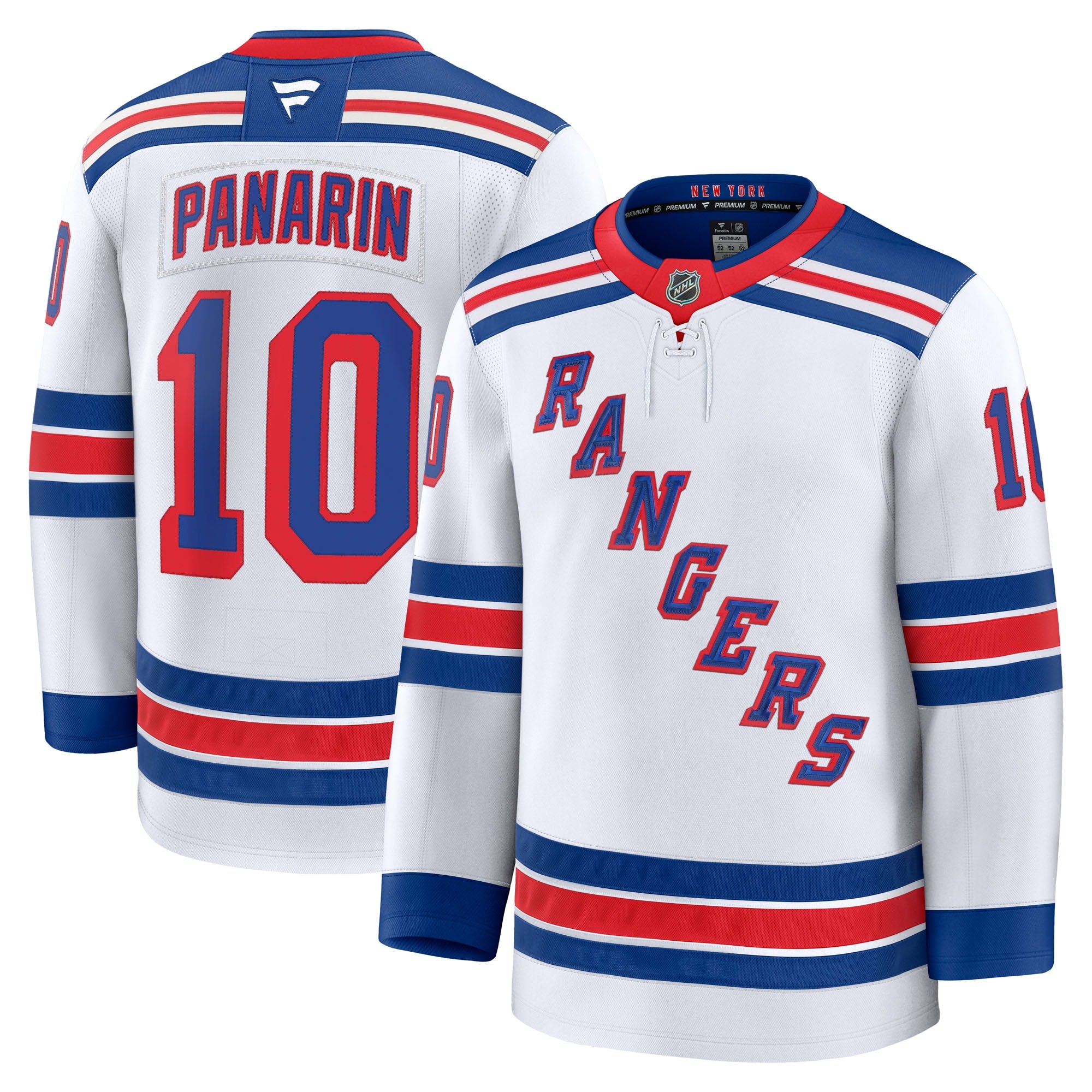 Artemi Panarin New York Rangers  Home Premium Jersey - Blue/Navy/White