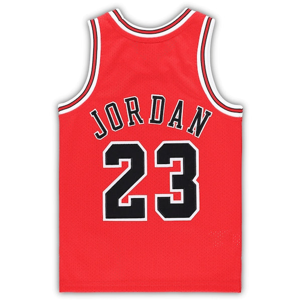 Michael Jordan Chicago Bulls Preschool 1997/98 Hardwood Classics Authentic Jersey - Red/Black/White