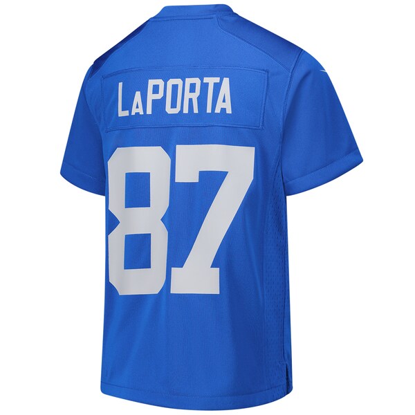 Sam LaPorta Detroit Lions Nike Youth Alternate Game Jersey -  Blue