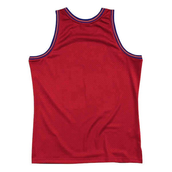 Philadelphia 76ers  Hardwood Classics Blown Out Fashion Jersey - Red