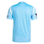 New York City FC adidas 2025 The Excelsior Kit Authentic Jersey - Light Blue