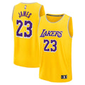 LeBron James Los Angeles Lakers  Youth Fast Break Replica Player Jersey - Icon Edition - Gold