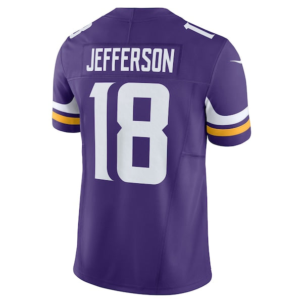 Justin Jefferson Minnesota Vikings Nike Vapor F.U.S.E. Limited Jersey - Purple/White