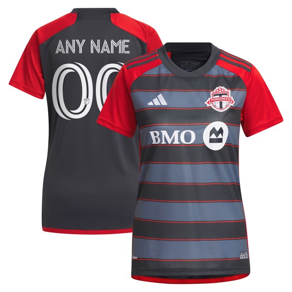 Toronto FC adidas Women's 2024 Club Kit Replica Custom Jersey - Gray