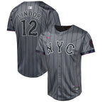 Francisco Lindor New York Mets Nike Youth 2024 City Connect Limited Player Jersey - Graphite