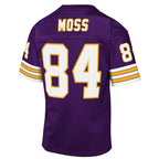 Randy Moss Minnesota Vikings  Youth 1998 Throwback Fashion Jersey - Purple