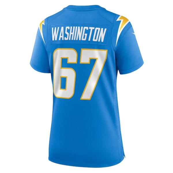 Savion Washington Los Angeles Chargers Nike Women's Team Game Jersey -  Powder Blue