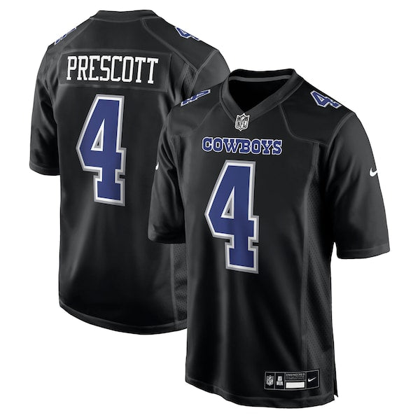 Dak Prescott Dallas Cowboys Nike Fashion Game Jersey - Carbon Black