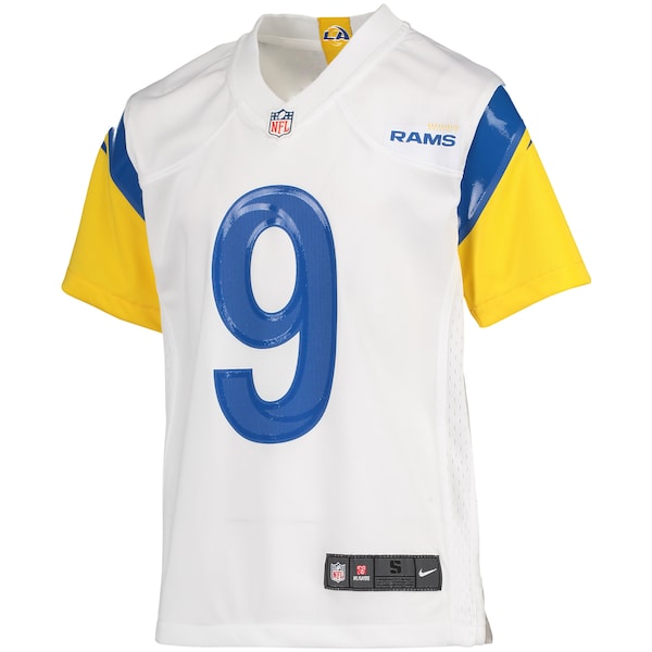 Matthew Stafford Los Angeles Rams Nike Youth Game Jersey - White/Cream/Royal