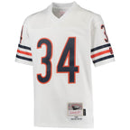 Walter Payton Chicago Bears Youth 1985 Retired Player Legacy Jersey - White