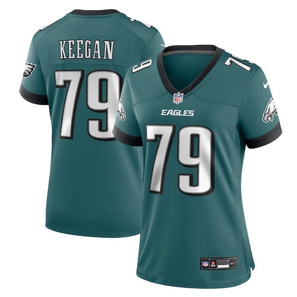 Trevor Keegan Philadelphia Eagles Nike Women's Team Game Jersey - Midnight Green